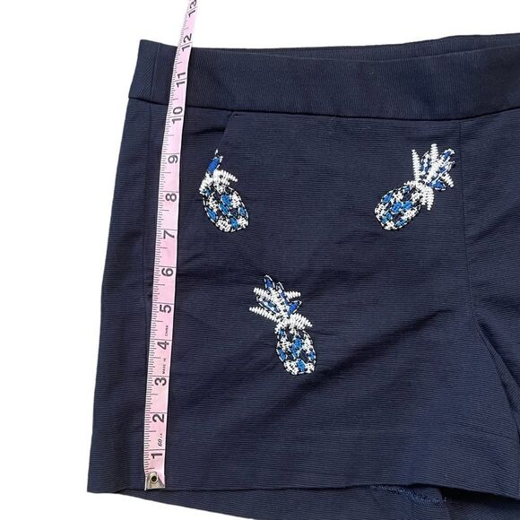 Loft Beaded Pineapple Novelty Shorts - Picture 8 of 10